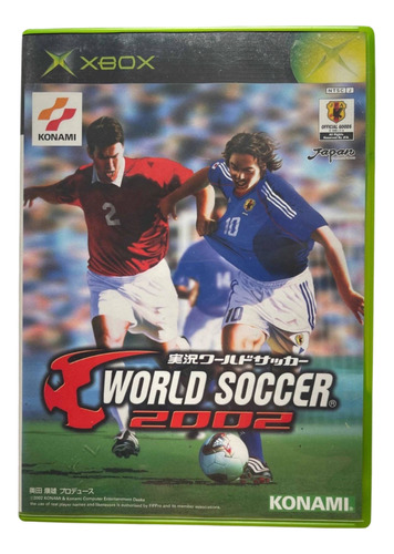 Xbox World Soccer 2002 Konami Japonês Original Usado Impecvl