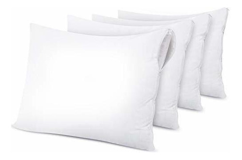 Fundas Para Almohada Utopia Almohada Impermeable Blanco