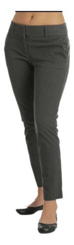 Pantalón Gris Obscuro Loft Girlfriend Talla 0/24  72 Cintur 