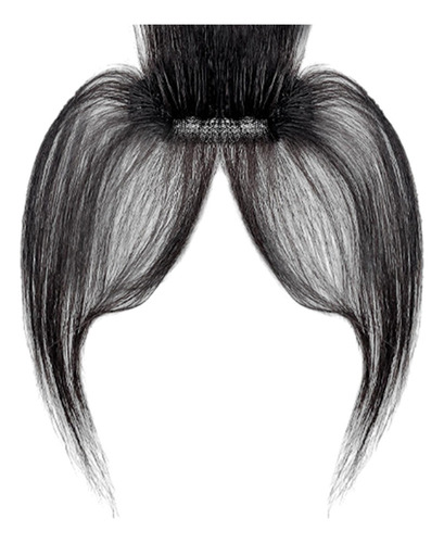 Bangs Central De Pelo En El Aire Falso Bangs Pielón Para