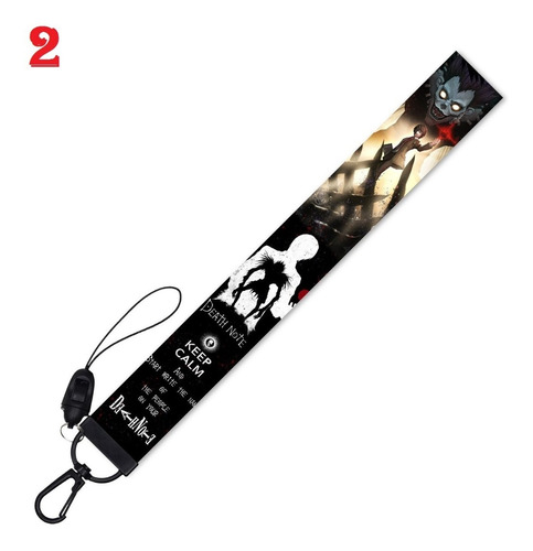 Llavero De Cinta Death Note Para Usb, Llaves Hombre Y Mujer