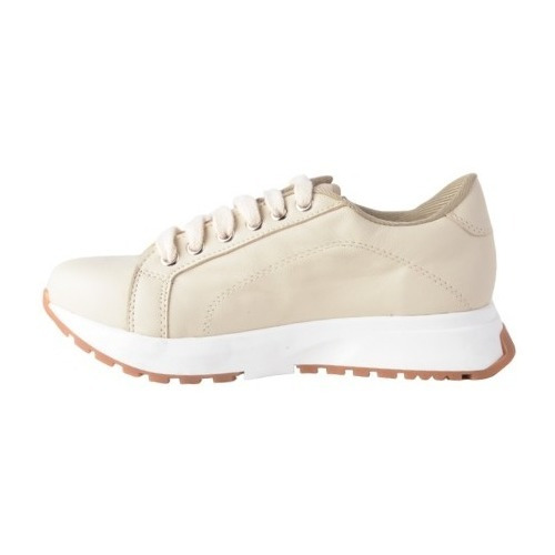 Zapatillas Urbanas De Mujer De Cuero - Marion - Ferraro