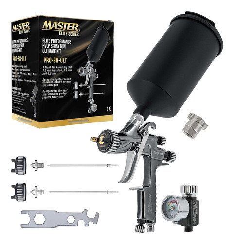 Master Elite Performance Pro-88 Series Hvlp Spray Gun