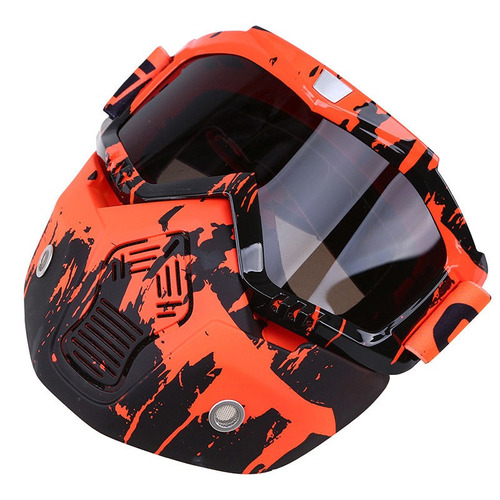 Nieve Deportes Motos Cascos Gafas Snowboard Moto Cara