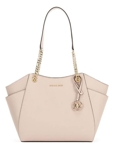 Michael Kors Jet Set Bolso De Hombro Con Cadena Grande (ros.