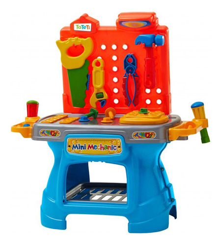 Bancada De Ferramentas Infantil - Mini Mechanic - Tateti