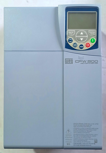 Inversor Frequência Weg Cfw500 380v 24a 15cv Trifásico Novo!