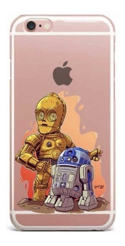 Funda Star Wars R2d2 Y C3po iPhone 5/5s/se