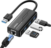 Comprar Adaptador Ugreen Hub Usb 3.0 A Rj45 Ethernet Gigabit 