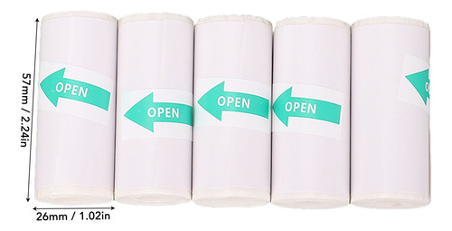 Mini Impresora De Pegatinas Smart, Portátil, Sin Tinta, Impr