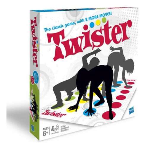 Juego Twister Classic De Hasbro Para 2 O Más Jugadores