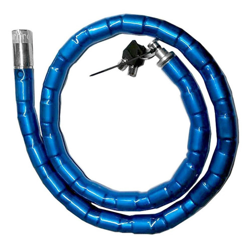 Imagen 1 de 9 de Cadena De Seguridad Con Cerradura Y Llave 1.2 Mts. X 22 Mm.