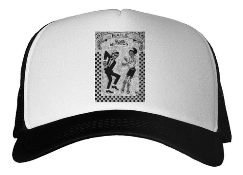 Gorra Baile De Los Muertos Dibujo Ska Dance