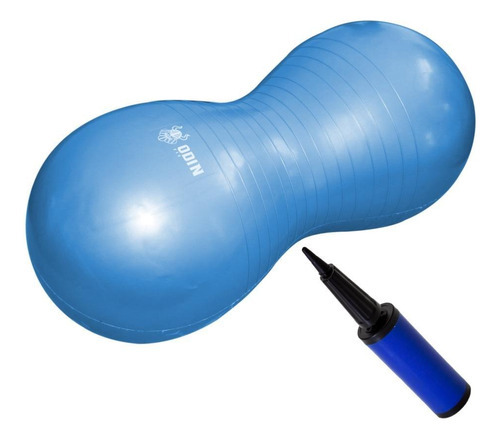 Bola De Ginástica Pilates Feijão Peanut Ball Odin Fit Azul