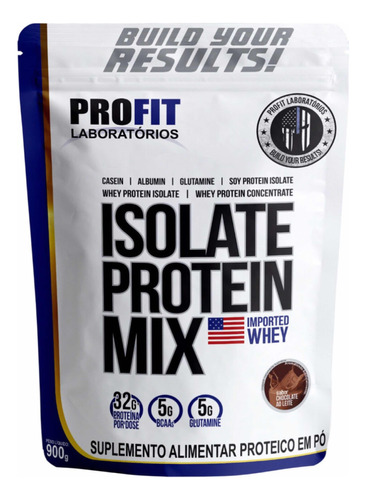 Suplemento En Polvo Profit Labs Isolate Protein 900g