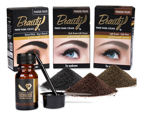 Henna Tinte Para Cejas Semipermanen - Unidad a $240