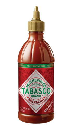 Salsa Tabasco Sriracha 566 Gr Picante