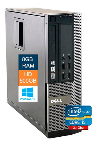 Imagem 1 de 6 de Desktop Dell Optiplex 790 Core-i5 2400 2ger 8gb Ram Hd 500gb