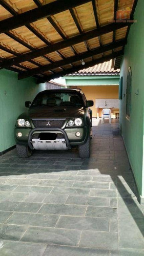 Imagem 2 de 14 de Casa Com 4 Dormitórios À Venda, 130 M² Por R$ 300.000,00 - Balneário Paranapuan - Itanhaém/sp - Ca3640