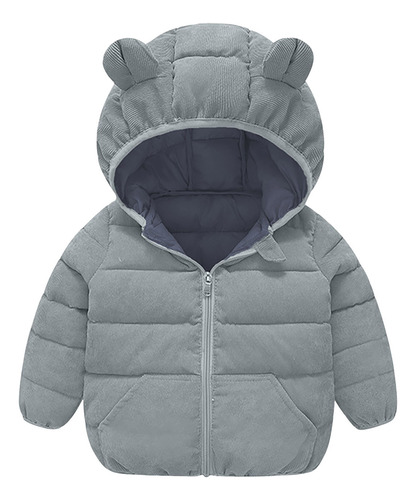 Abrigo Q Kids Para Bebés Y Niñas, Cálido, De Invierno, Con C