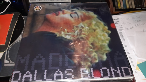 Madonna Dallas Blond Limited 250 Copias Vinilo Maxi Uk 2018