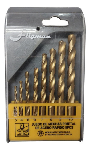 Kit De Mechas Titanium 3,0 A 10,0 Mm Fligman