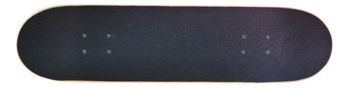 Skate Completo Kossok Patineta Eje De Aluminio Lija 9 Maple Negro Verde 200