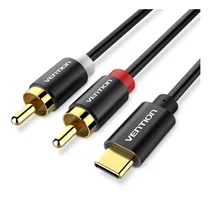 Comprar Cable De Audio Usb C 2 Rca  Tipo C Rca Macho Macho Y Rc...