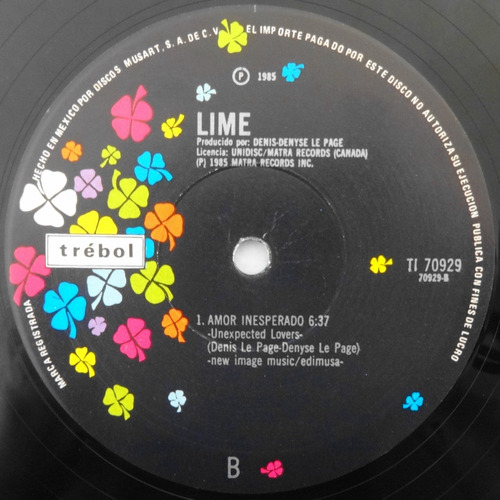 Lime Unexpected Lovers Disco (Usado)