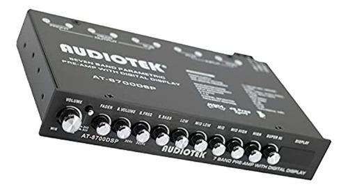 Audiotek 8700dsp 1/2 Din 7 Band Car Audio Ecualizador Eq Del