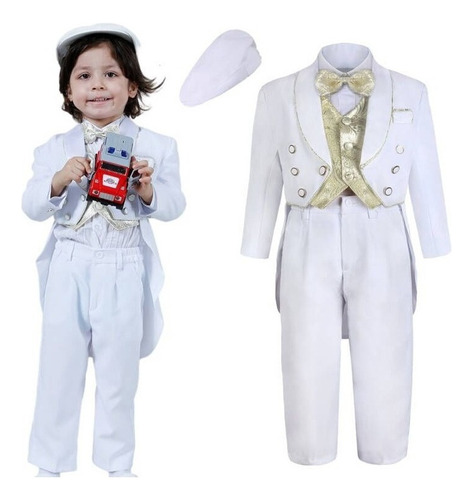 Trajes De Bautizo Bebé Niño Boda Formal Esmoquin Conjuntos .