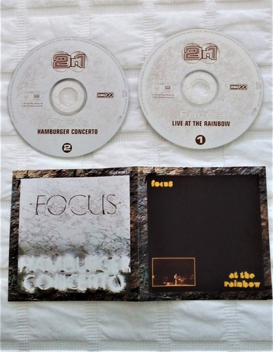 Focus - Live At The Rainbow E Hamburguer Concerto - Cd Duplo