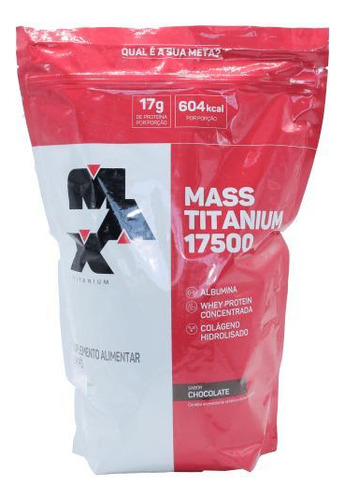Hipercalorico Mass Titanium 17500 Carbo Chocolate Max 3 Kg