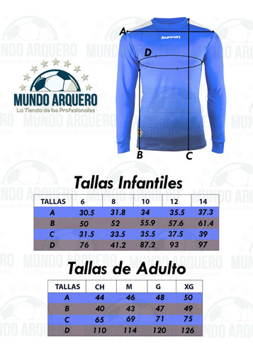 Playera Jersey Para Portero Con Protecciones - Mundo Arquero