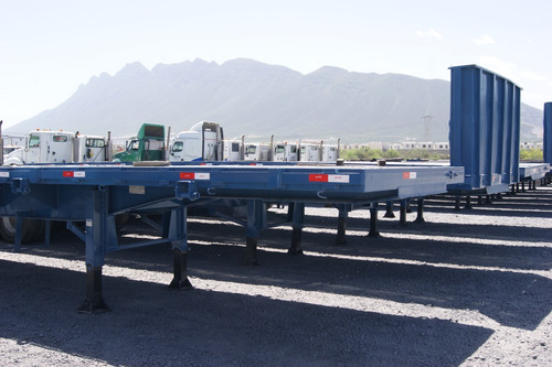 Remolque Plataforma Usada 2 Y 3 Ejes Marca Atro