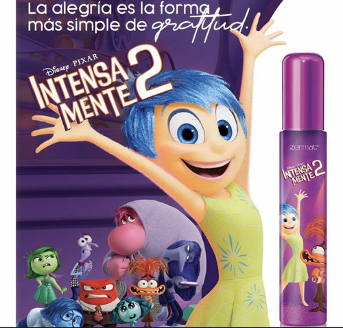 Fragancia Perfume Intensamente 2 Disney Zermat Niña
