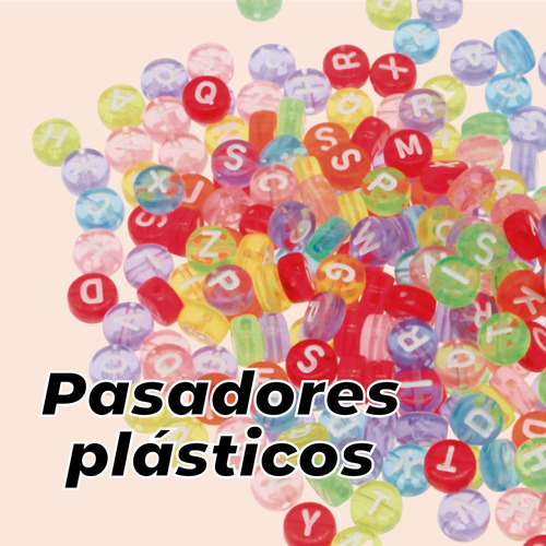 Pasadores Plásticos De Formas Para Bisuteria