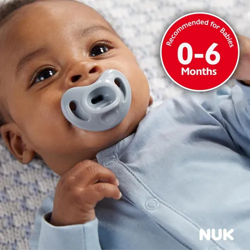 Nuk Comfy Orthodontic Pacifiers, 0-6 Meses, Colección Atempo