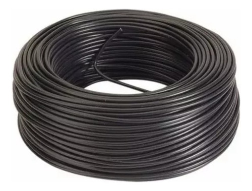 Cable Unipolar 4mm Negro Argenplas Normalizado X 100mts 