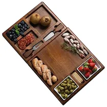 Comprar Tabla De Servir De Madera Queso, Bandeja De Servir Alim...