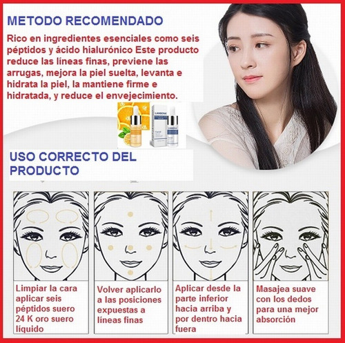 Vitamina C + 20% Ácido Hialuronico Serum Original Sellado