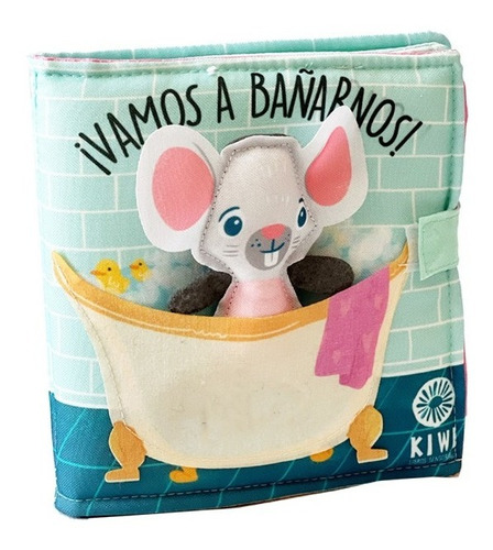 Libro Sensorial Didáctico Infantil: ¡ Vamos A Bañarnos !