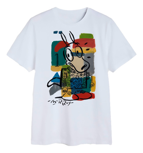 Polera La Vida Moderna De Rocko Arte Noventas Vintage Moda 1