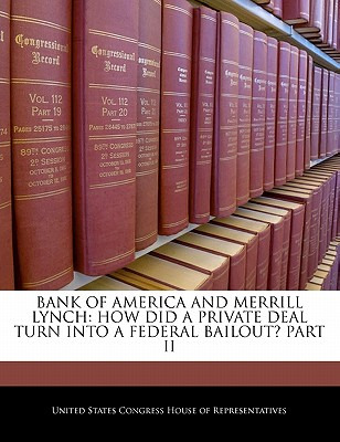 Libro Bank Of America And Merrill Lynch: How Did A Privat...