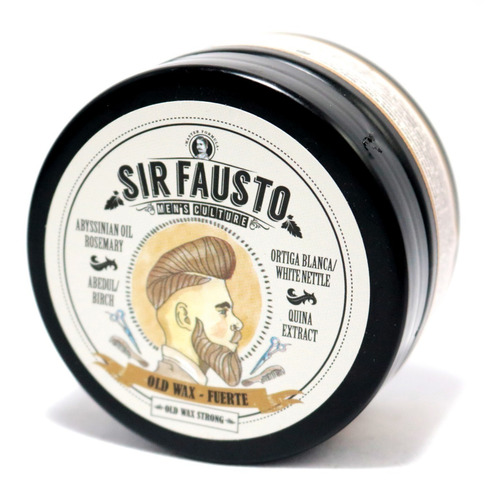 Cera Pelo Barbería Cabello Sir Fausto Pomada 200gr Barbero