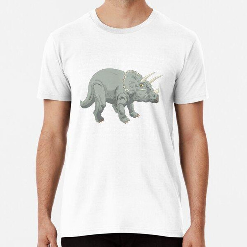 Remera World Of Dinosaurs Lover Dino Funny Triceratops Juras