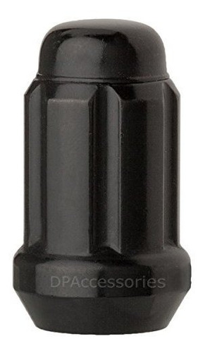 Lug Nuts Negros M12x1.5 - 24 Pzas. - Para Rines De Posventa