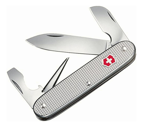 Victorinox Navaja Pioneer Alox Electricista, Plata, 7 Usos