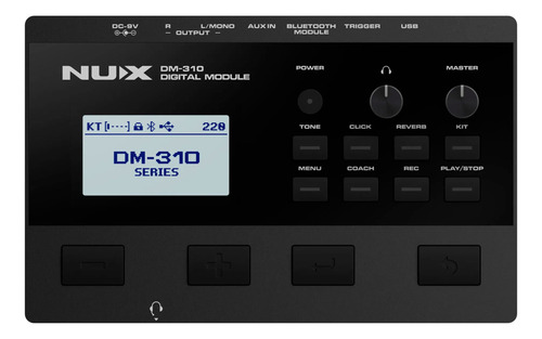 Bateria Nux Dm-310 Digital Con Almohadilla De Malla