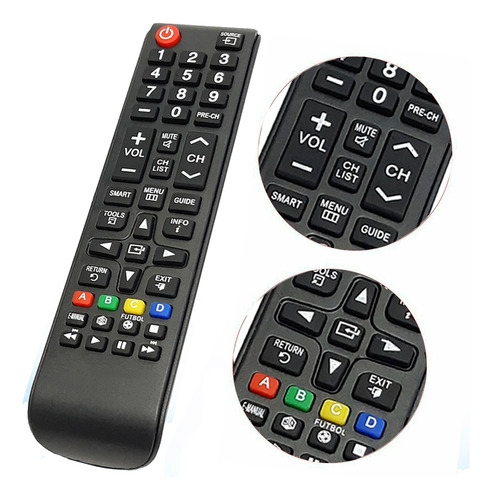 Control Remoto Compatible  Para Smart Tv Samsung Modo Futbol